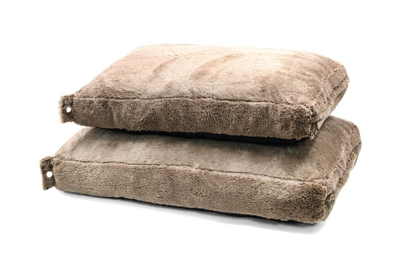 Supersoft Kuschel-Hundeboxkissen - M - Dunkelbraun